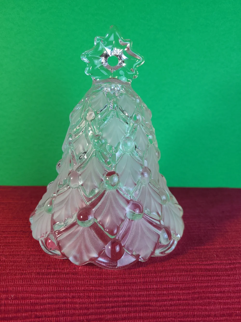 Mikasa Winter Dreams Crystal Christmas Bell Made In Germany